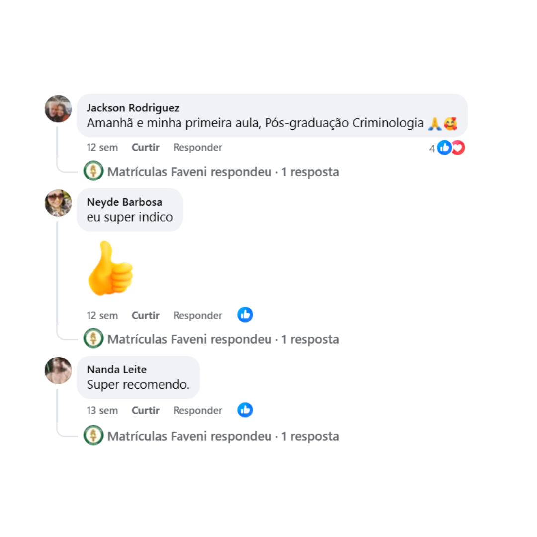 Depoimento de aluno 3
